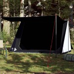vidaXL Cort camping, 2 persoane, alb, țesătură opacă, impermeabil vidaXL Cort camping, 2 persoane, alb, țesătură opacă, impermeabil