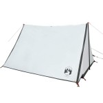 vidaXL Cort camping, 2 persoane, alb, țesătură opacă, impermeabil vidaXL Cort camping, 2 persoane, alb, țesătură opacă, impermeabil