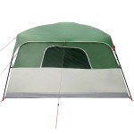 vidaXL Cort de familie pentru 10 persoane, verde, impermeabil vidaXL Cort de familie pentru 10 persoane, verde, impermeabil