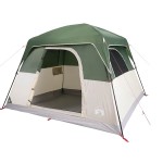 vidaXL Cabină cort de camping, 4 persoane, verde, impermeabil vidaXL Cabină cort de camping, 4 persoane, verde, impermeabil