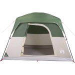 vidaXL Cabină cort de camping, 4 persoane, verde, impermeabil vidaXL Cabină cort de camping, 4 persoane, verde, impermeabil