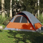 vidaXL Cort de familie cupolă 6 persoane, portocaliu, impermeabil vidaXL Cort de familie cupolă 6 persoane, portocaliu, impermeabil