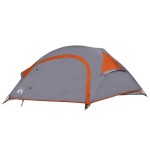 vidaXL Cort de camping pentru 1 persoană, portocaliu, impermeabil