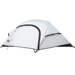 vidaXL Cort camping cupolă 1 persoană alb, țesătură opacă, impermeabil