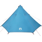 vidaXL Cort de familie Tipi pentru 8 persoane, albastru, impermeabil vidaXL Cort de familie Tipi pentru 8 persoane, albastru, impermeabil