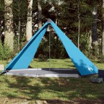 vidaXL Cort de familie Tipi pentru 8 persoane, albastru, impermeabil vidaXL Cort de familie Tipi pentru 8 persoane, albastru, impermeabil