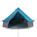 vidaXL Cort de familie Tipi pentru 6 persoane, albastru, impermeabil vidaXL Cort de familie Tipi pentru 6 persoane, albastru, impermeabil
