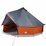 vidaXL Cort de familie Tipi pentru 8 persoane gri impermeabil vidaXL Cort de familie Tipi pentru 8 persoane gri impermeabil