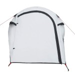 vidaXL Cort camping tunel 2 persoane, alb, țesătură opacă, impermeabil vidaXL Cort camping tunel 2 persoane, alb, țesătură opacă, impermeabil