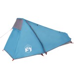 vidaXL Cort de camping tunel pentru 1 persoană, albastru, impermeabil vidaXL Cort de camping tunel pentru 1 persoană, albastru, impermeabil