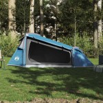 vidaXL Cort de camping tunel pentru 2 persoane, albastru, impermeabil vidaXL Cort de camping tunel pentru 2 persoane, albastru, impermeabil