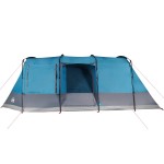 vidaXL Cort de camping tunel pentru 4 persoane, albastru, impermeabil vidaXL Cort de camping tunel pentru 4 persoane, albastru, impermeabil