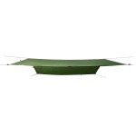 vidaXL Prelată de camping, verde, 300x294 cm, impermeabilă
