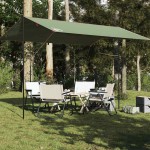 vidaXL Prelată de camping, verde, 400x294 cm, impermeabilă vidaXL Prelată de camping, verde, 400x294 cm, impermeabilă