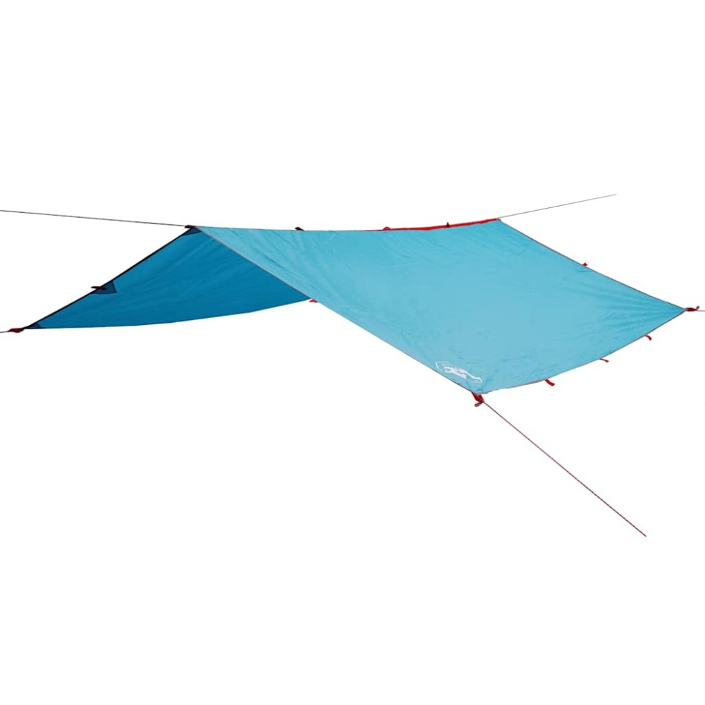 vidaXL Prelată de camping, albastru, 400x294 cm, impermeabilă