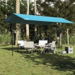 vidaXL Prelată de camping, albastru, 500x294 cm, impermeabilă