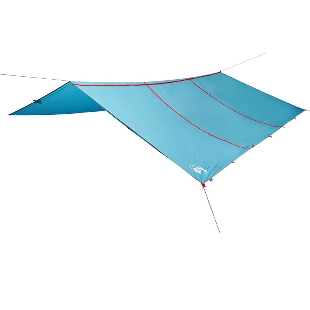 vidaXL Prelată de camping, albastru, 420x440 cm, impermeabilă