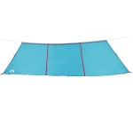 vidaXL Prelată de camping, albastru, 420x440 cm, impermeabilă