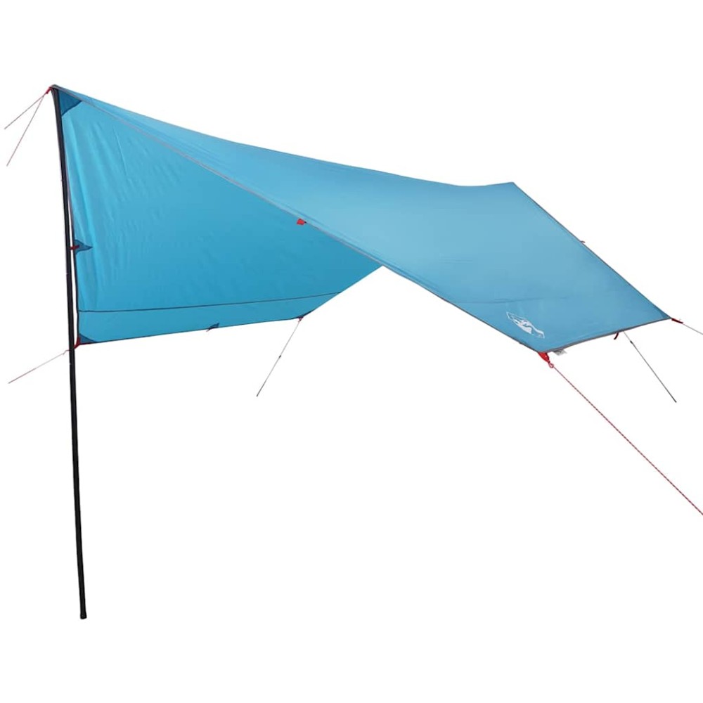 vidaXL Prelată de camping, albastru, 430x380x210 cm, impermeabilă