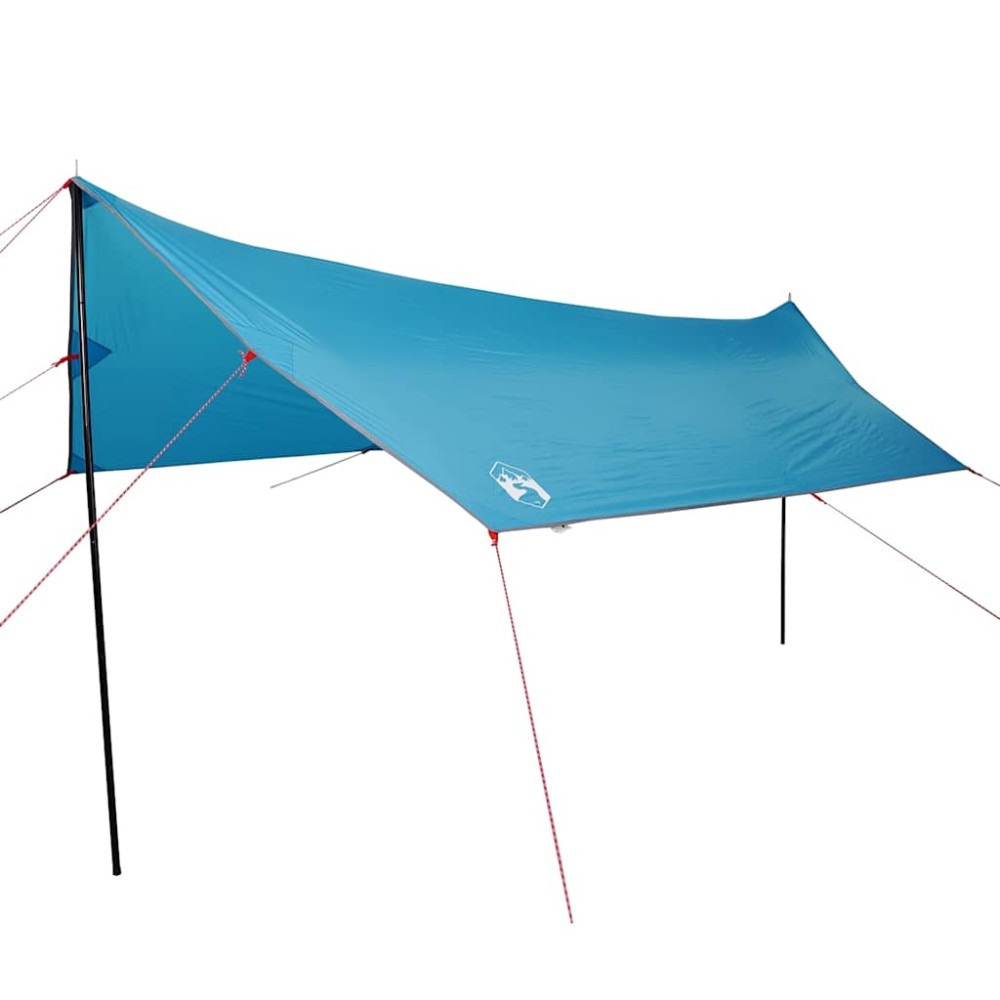 vidaXL Prelată de camping, albastru, 460x305x210 cm, impermeabilă