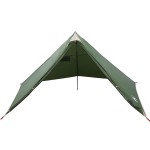 vidaXL Cort de familie tipi pentru 7 persoane, verde, impermeabil vidaXL Cort de familie tipi pentru 7 persoane, verde, impermeabil