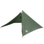 vidaXL Cort de familie tipi pentru 7 persoane, verde, impermeabil vidaXL Cort de familie tipi pentru 7 persoane, verde, impermeabil