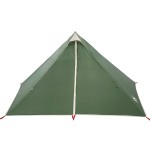 vidaXL Cort de familie tipi pentru 7 persoane, verde, impermeabil vidaXL Cort de familie tipi pentru 7 persoane, verde, impermeabil