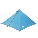 vidaXL Cort de familie Tipi pentru 7 persoane, albastru, impermeabil vidaXL Cort de familie Tipi pentru 7 persoane, albastru, impermeabil