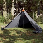 vidaXL Cort de familie Tipi pentru 7 persoane gri impermeabil vidaXL Cort de familie Tipi pentru 7 persoane gri impermeabil