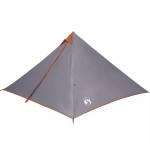 vidaXL Cort de familie Tipi pentru 7 persoane gri impermeabil vidaXL Cort de familie Tipi pentru 7 persoane gri impermeabil