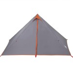 vidaXL Cort de familie Tipi pentru 7 persoane gri impermeabil vidaXL Cort de familie Tipi pentru 7 persoane gri impermeabil
