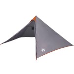 vidaXL Cort de familie Tipi pentru 7 persoane gri impermeabil vidaXL Cort de familie Tipi pentru 7 persoane gri impermeabil
