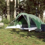 vidaXL Cabină cort de camping, 4 persoane, verde, impermeabil vidaXL Cabină cort de camping, 4 persoane, verde, impermeabil