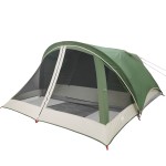 vidaXL Cabină cort de camping, 4 persoane, verde, impermeabil vidaXL Cabină cort de camping, 4 persoane, verde, impermeabil