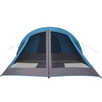 vidaXL Cabină cort de camping, 4 persoane, albastru, impermeabil vidaXL Cabină cort de camping, 4 persoane, albastru, impermeabil