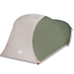 vidaXL Cort de camping cupolă pentru 4 persoane, verde, impermeabil vidaXL Cort de camping cupolă pentru 4 persoane, verde, impermeabil