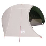vidaXL Cort de camping cupolă pentru 4 persoane, verde, impermeabil vidaXL Cort de camping cupolă pentru 4 persoane, verde, impermeabil