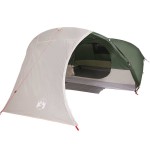 vidaXL Cort de camping cupolă pentru 4 persoane, verde, impermeabil vidaXL Cort de camping cupolă pentru 4 persoane, verde, impermeabil