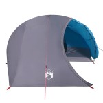 vidaXL Cort de camping cupolă pentru 4 persoane, albastru, impermeabil