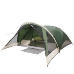 vidaXL Cort de familie pentru 6 persoane, verde, impermeabil vidaXL Cort de familie pentru 6 persoane, verde, impermeabil