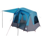 vidaXL Cabină cort de camping, 5 persoane, albastru, impermeabil vidaXL Cabină cort de camping, 5 persoane, albastru, impermeabil
