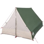 vidaXL Cort de camping cu cadru A, 2 persoane, verde, impermeabil vidaXL Cort de camping cu cadru A, 2 persoane, verde, impermeabil