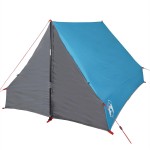 vidaXL Cort de camping cu cadru A, 2 persoane, albastru, impermeabil vidaXL Cort de camping cu cadru A, 2 persoane, albastru, impermeabil