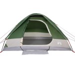 vidaXL Cort de camping cupolă pentru 2 persoane, verde, impermeabil