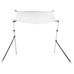 vidaXL Extensie parasolar T-Top, alb, 170x170x(115-183) cm vidaXL Extensie parasolar T-Top, alb, 170x170x(115-183) cm
