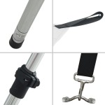 vidaXL Extensie parasolar T-Top, alb, 170x170x(115-183) cm vidaXL Extensie parasolar T-Top, alb, 170x170x(115-183) cm