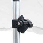 vidaXL Extensie parasolar T-Top, alb, 170x170x(115-183) cm vidaXL Extensie parasolar T-Top, alb, 170x170x(115-183) cm
