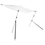 vidaXL Extensie parasolar T-Top, alb, 170x208x(115-183) cm vidaXL Extensie parasolar T-Top, alb, 170x208x(115-183) cm