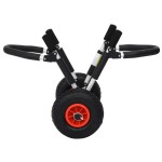 vidaXL Cărucior de SUP pentru placa de surf pliabil, 45 kg, aluminiu vidaXL Cărucior de SUP pentru placa de surf pliabil, 45 kg, aluminiu