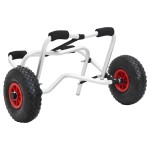 vidaXL Cărucior de caiac pliabil, 45 kg, aluminiu vidaXL Cărucior de caiac pliabil, 45 kg, aluminiu